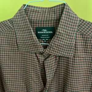 Rodd & Gunn plaid shirt XL sport fit